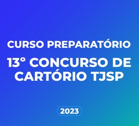 CURSO REGISTRANDO COM GENTIL  PREPARATÓRIO 13º CONCURSO TJSP